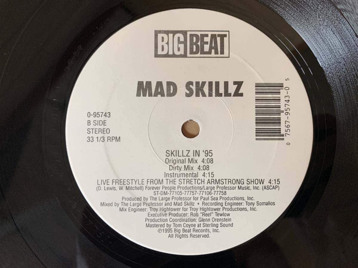 * sending 510*1995 year *MAD SKILLZ*THE NOD FACTOR/ PROD. BEATNUTS*SKILLZ IN \'95/ PROD. LARGE PROFESSOR*90 period 90\'S HIPHOP 90\'S R&B