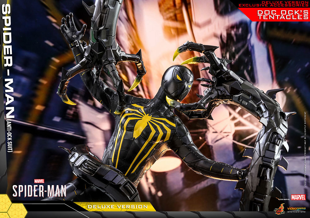 1/6 hot toys toy sapiens limitation Spider-Man anti ok* suit version bonus accessory attaching 