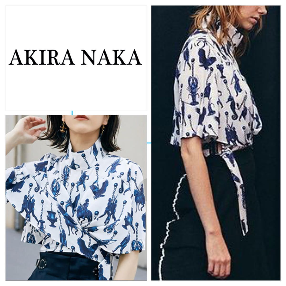  Akira nakaAKIRA NAKA Cross dore-p pull over regular price 42,900 jpy blue 202100602