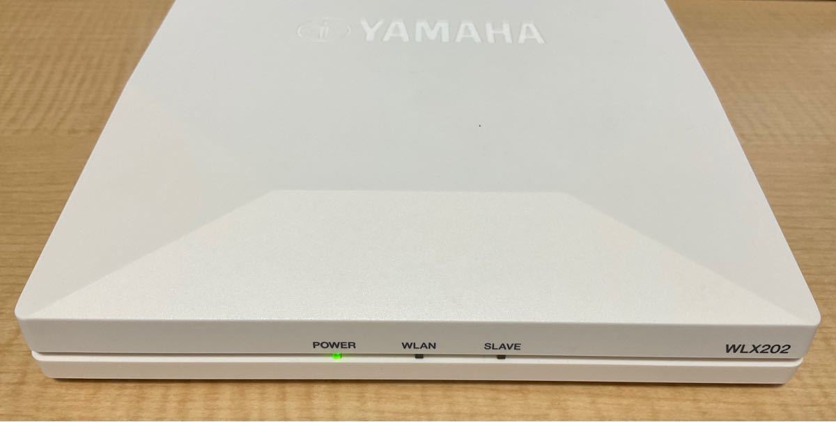 YAMAHA 無線LANアクセスポイント WLX202の中古　電源アダプター（YPS-12HT）付き