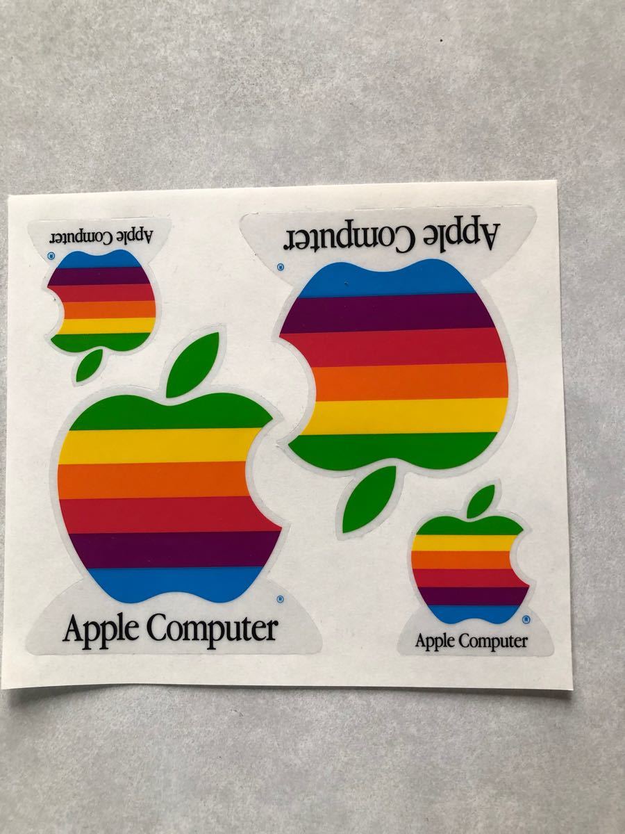 Paypayフリマ アップル レインボーカラー シール Apple Paypayフリマ アップル レインボーカラー シール Apple
