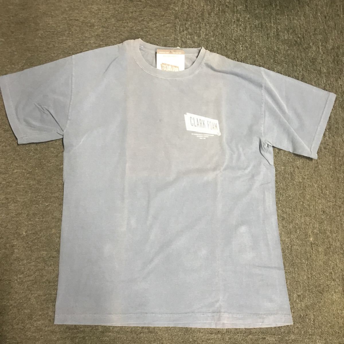 CLARK FOAM プリントTシャツ MALIBU SHIRTS BLUE Lサイズ_画像3