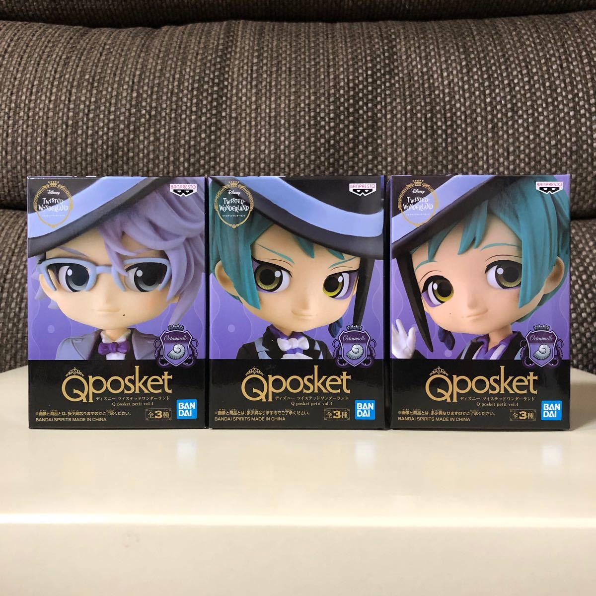 Paypayフリマ ディズニー ツイステッドワンダーランド Q Posket Petit Vol 4 全3種セット オクタヴィネル寮 Paypayフリマ ディズニー ツイステッドワンダーランド Q Posket Petit Vol 4 全3種セット オクタヴィネル寮