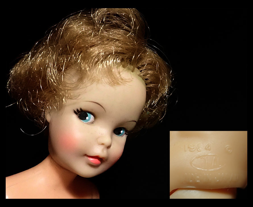 [ море .] подлинная вещь 1964 год IDEAL pepper I der ru перец Chan tami- Chan сестра .. иметь надеты . изменение кукла сделано в Японии кукла 