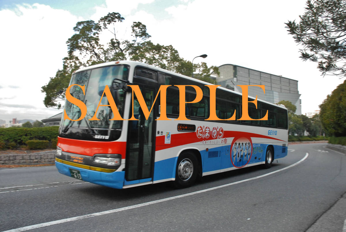 D[ bus photograph ]L version 5 sheets .. bus Selega R anime [ Tama ..] wrapping car Kaguya Hime number (2)