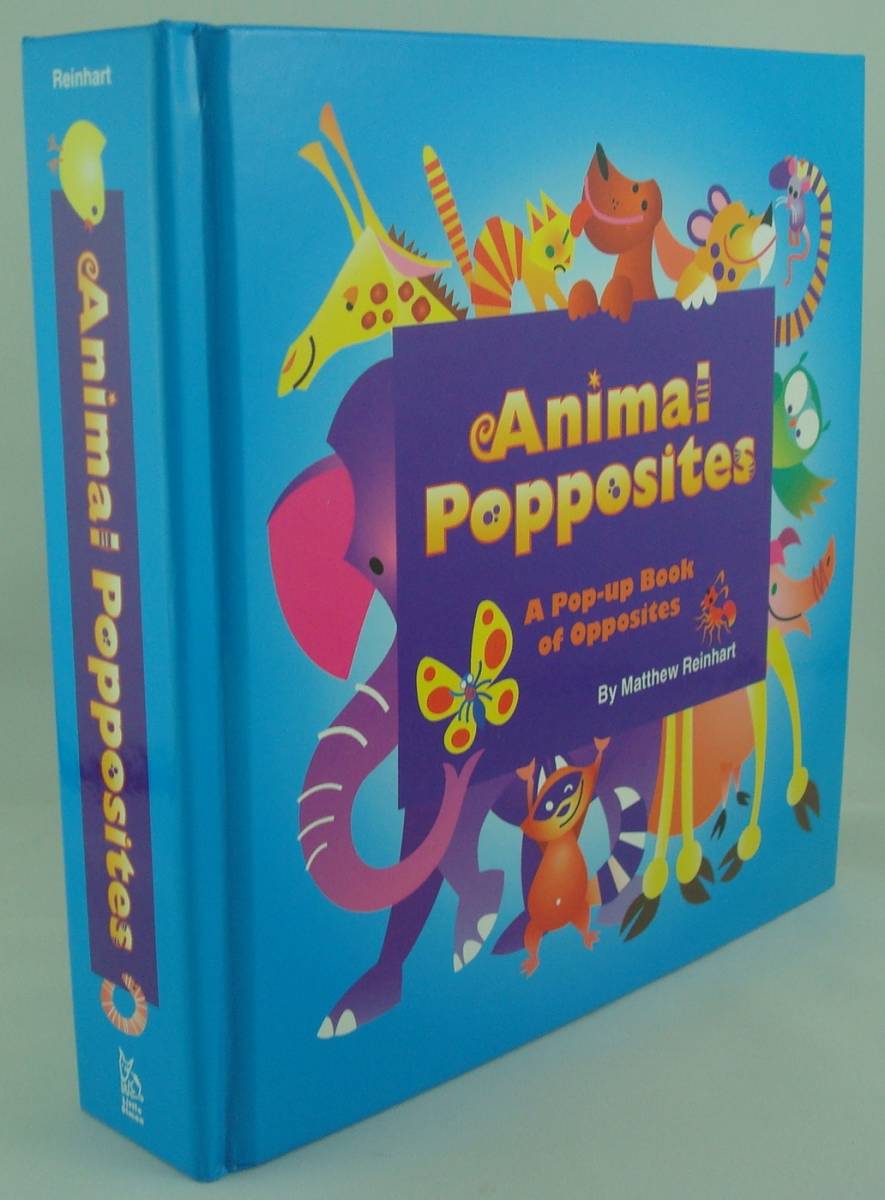  foreign book Animal Popposites A Pop-Up Book of Opposites beginning picture book stone chip puts out picture book animal pop up book ma shoe line Heart 