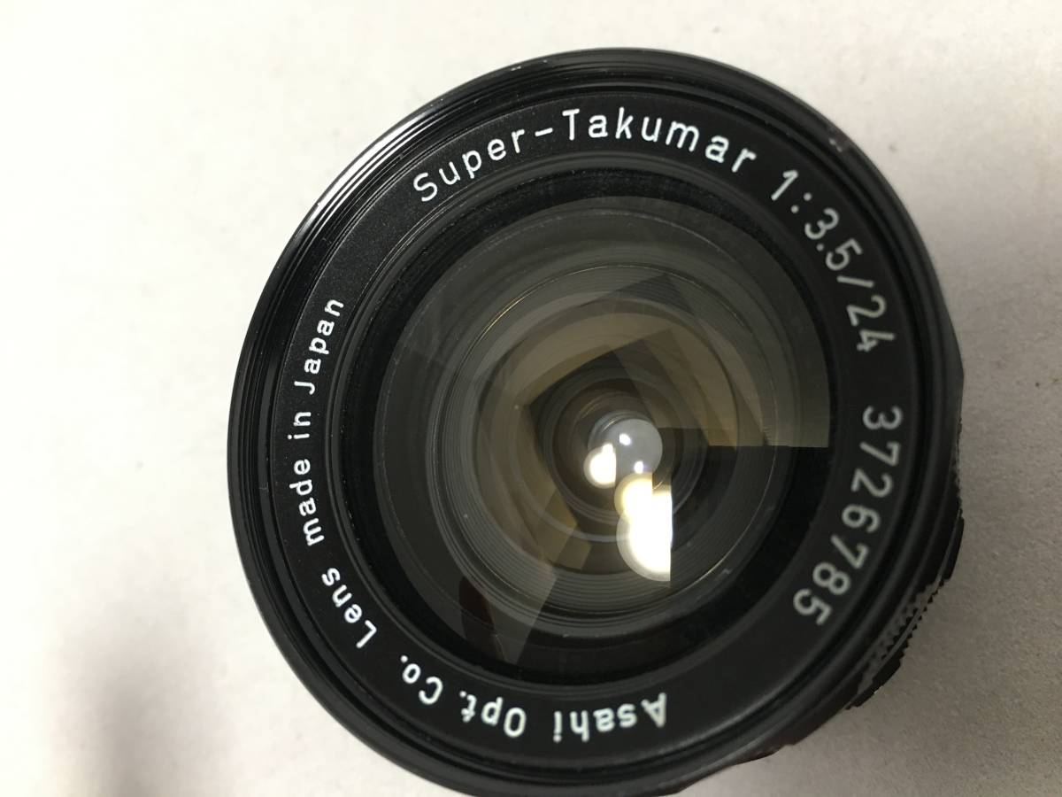 純正直営 ◆◇Asahi PENTAX Super-Takumar 24mm F3.5 ペンタックス レンズ #5329◇◆