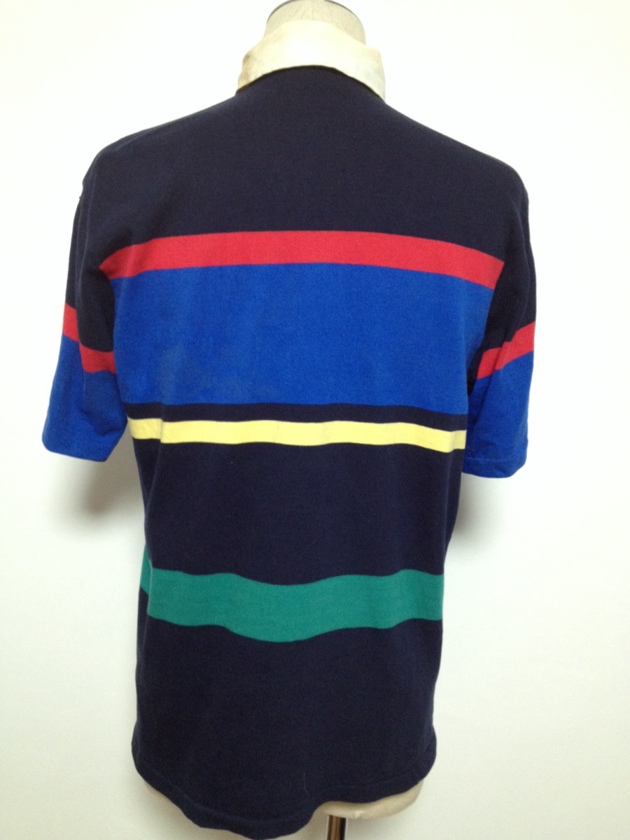 古着　半袖　ラガー　GANT　シャツ　ラグビー　ジャージ Rugby Shirt スウェット　長袖シャツ 　カットソー　ビンテージ_画像2