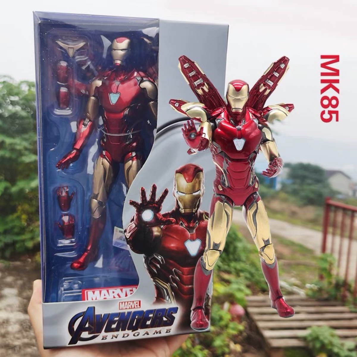 ZDTOYS 中動玩具 IRON MAN MK85可動フィギュアーツ アイアンマンマーク