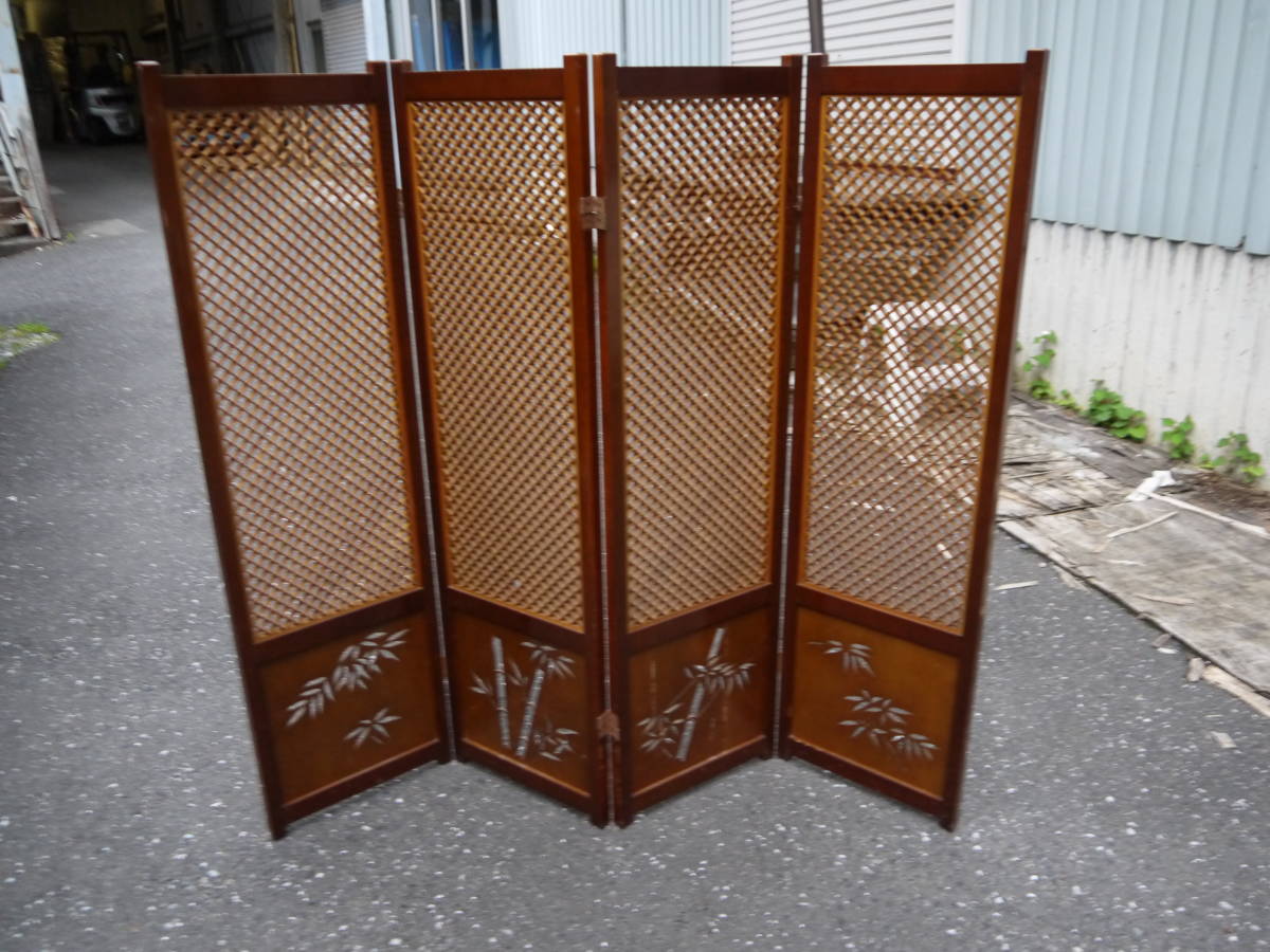 [H10619] used high class collection .* collection . skill * collection . partitioning screen * partitioning screen *4 sheets breaking *4 ream * folding screen * partition 