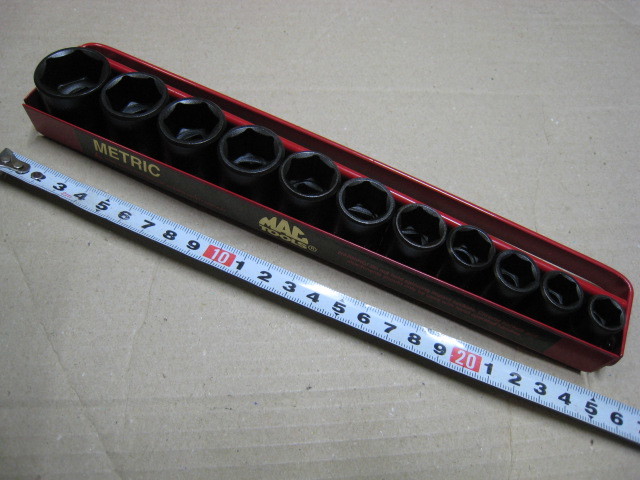 ◇◇MAC TOOLs マックツール 差込3/8スタンダードインパクトソケット