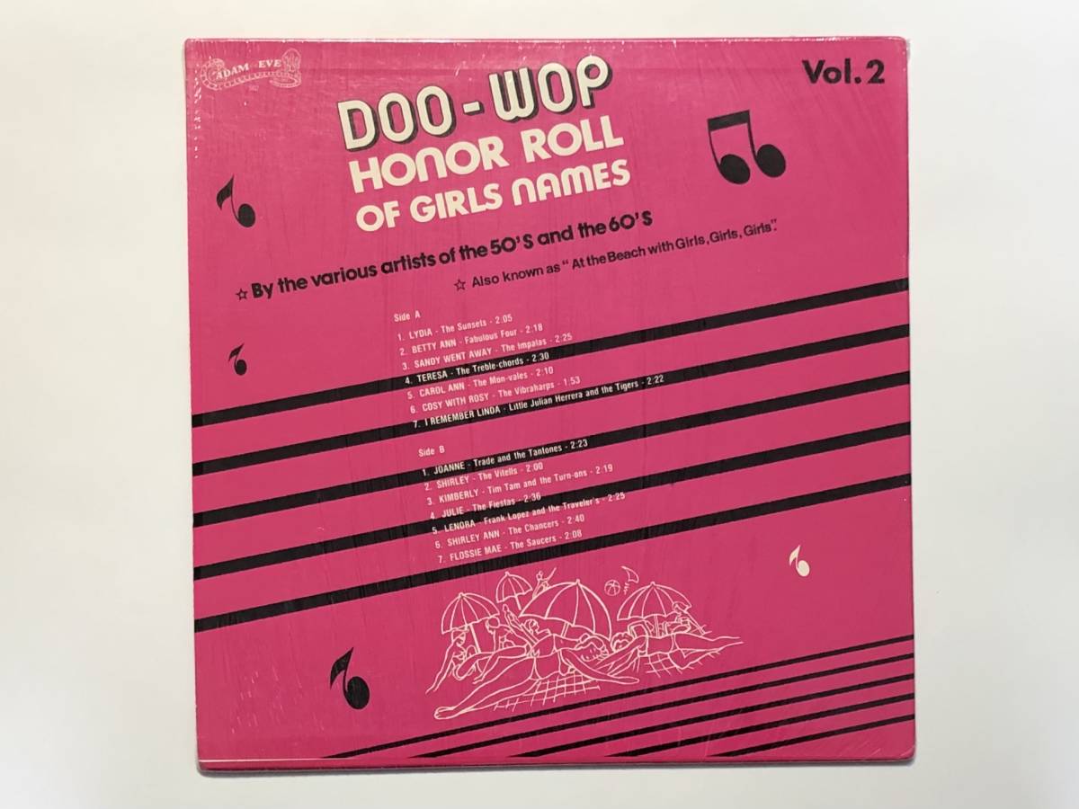 VA『DOO-WOP HONOR ROLL OF GIRLS NAMES』(OLDIES)_画像2