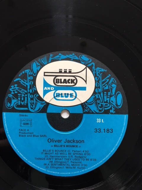 超オススメの好演盤！Billie's Bounce / Oliver Jackson Quintet_画像3