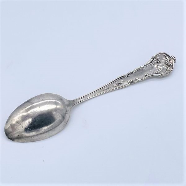 K2238*1900s アンティーク STERLING 925 スプーン ホールマークあり ビクトリアン スカルボーン 骸骨 鳥*銀食器*コレクション カトラリー_画像2