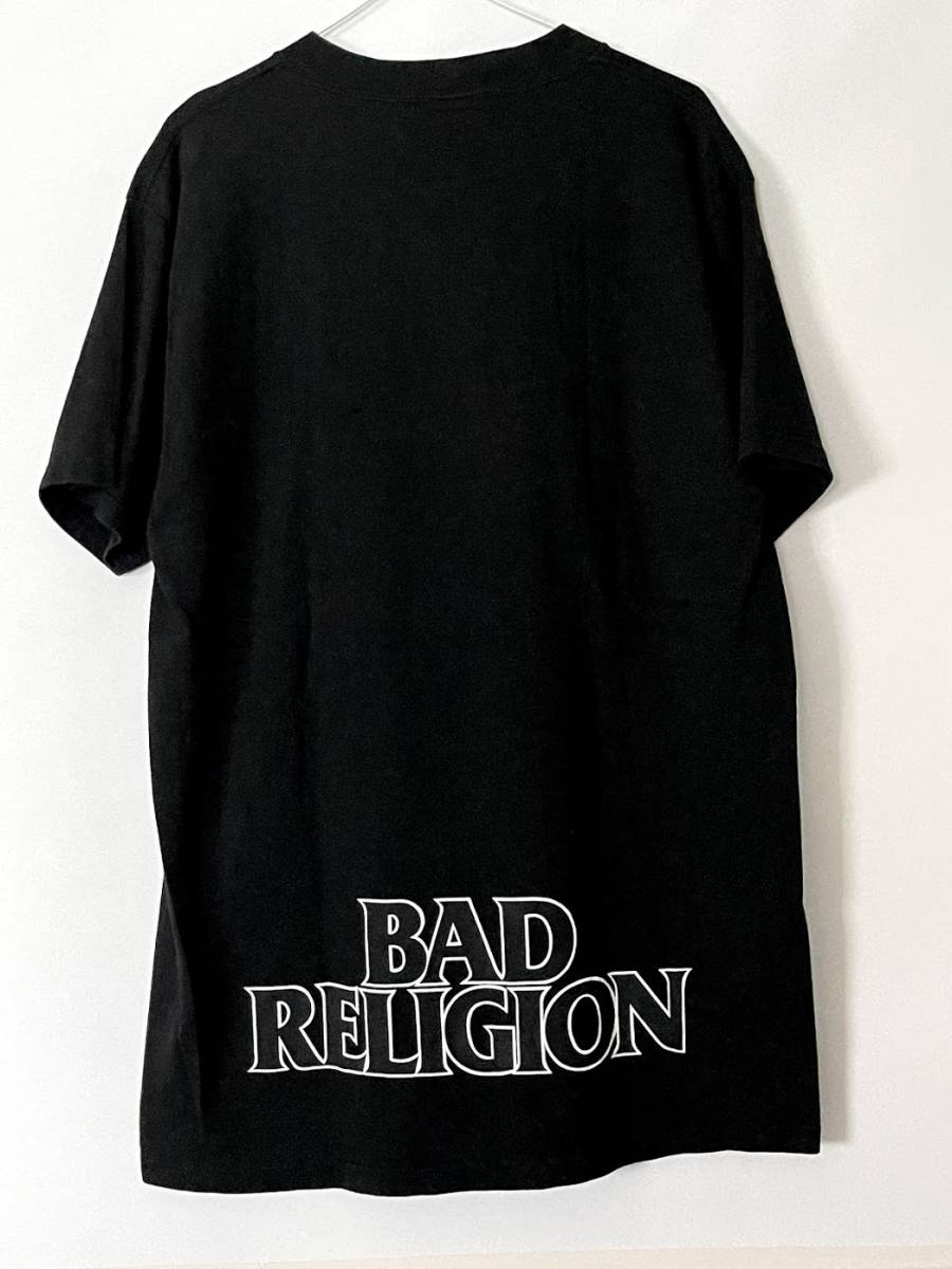 90s VINTAGE BAD RELIGIONbado rely John T-shirt NOFX OFFSPRING FAT WRECK GREEN DAY PENNYWISE RANCID DESCENDENTS HI-STANDARD