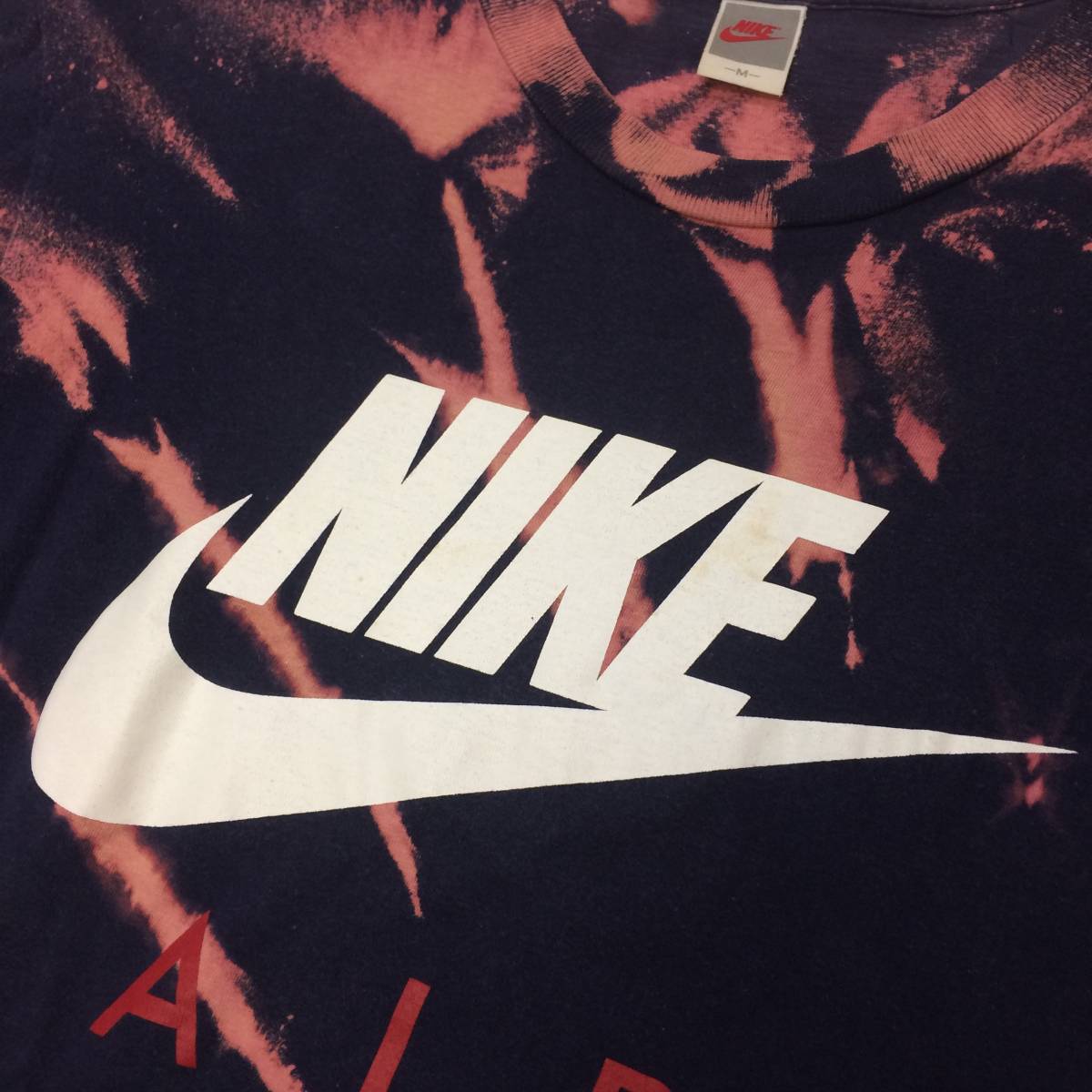 90s 日本製 NIKE AIR タイダイ染め Tシャツ シングルステッチ Mサイズ ナイキ_画像2