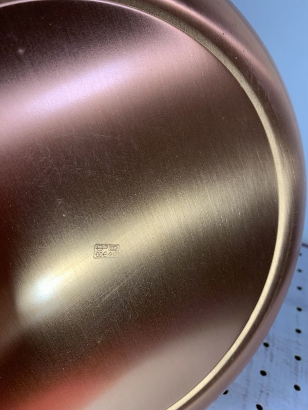 新品、未使用品　　銅鍋 両手鍋 耐熱ガラス蓋付き_画像7