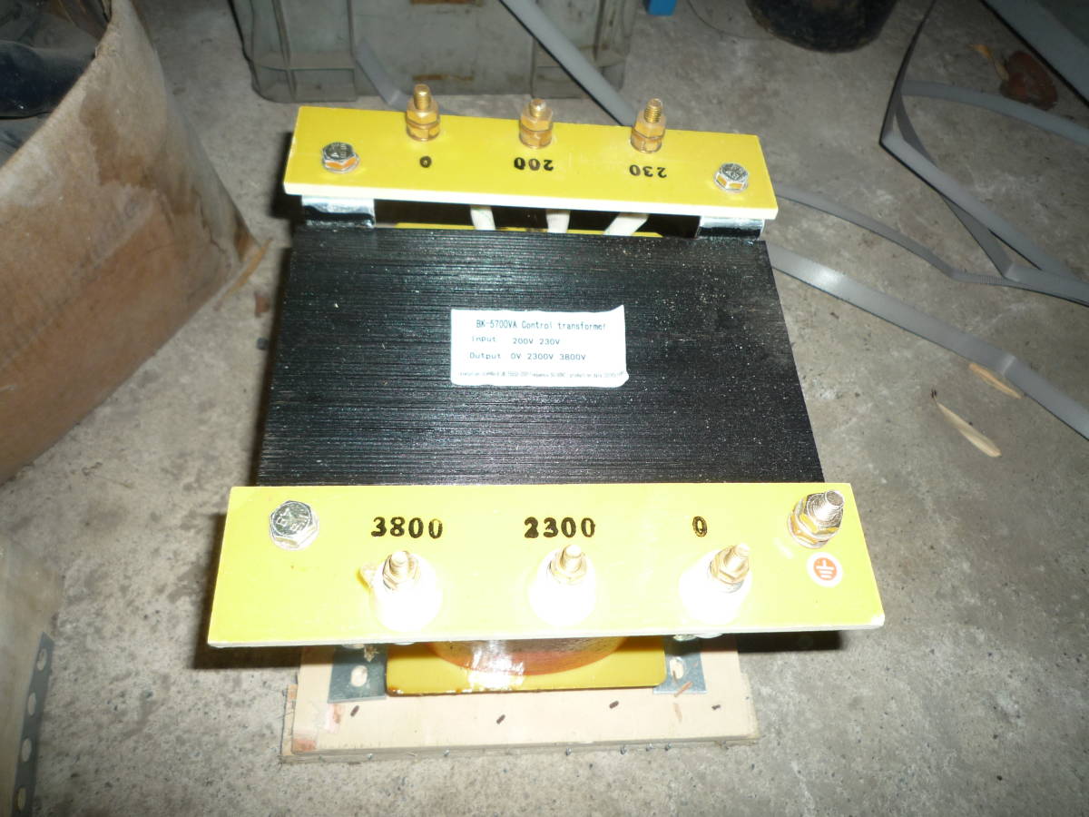  height pressure trance single phase 200V 3800V 1.5A linear - for how about??