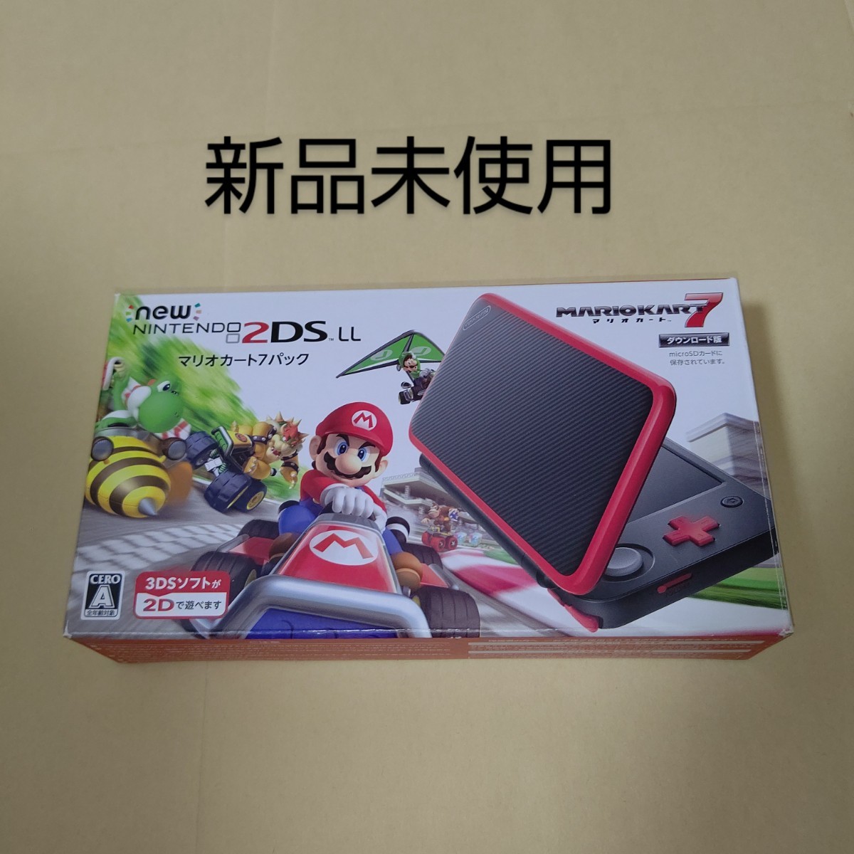 Newニンテンドー2DS LL マリオカート7パック 同梱版 3DS