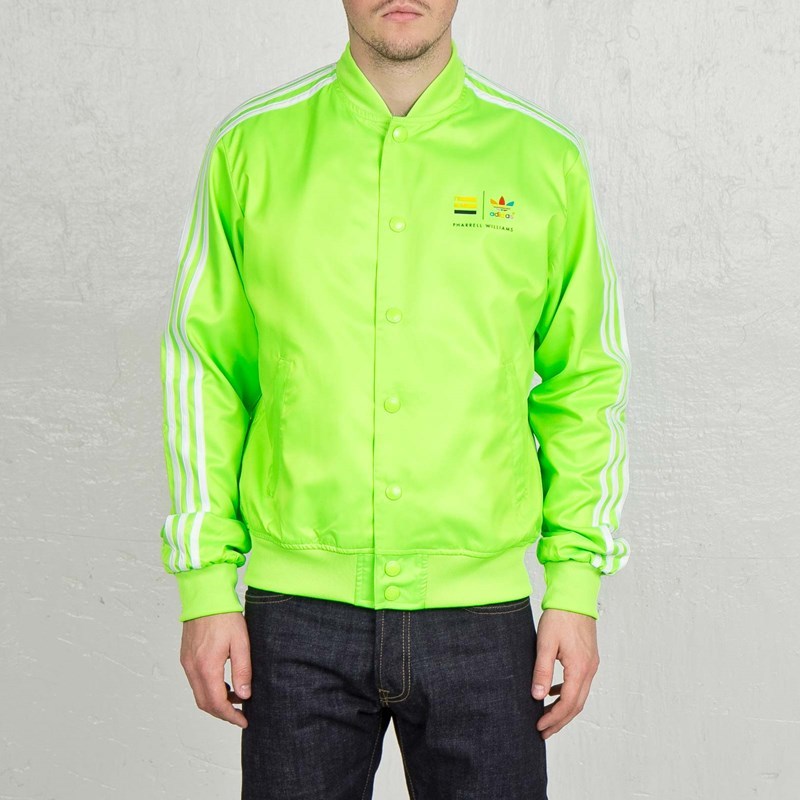 adidas アディダス originals x Pharrell Williams TRACK JACKET PW X ファレル ウィリアムス トラック ジャケット Z97401 SGREEN_画像1