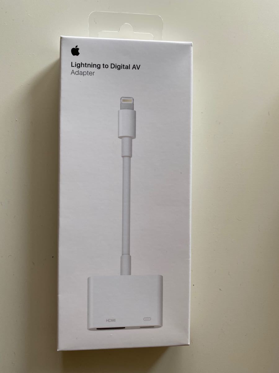 Apple Lightning Digital avアダプタ MD826AM/A&HDMIケーブル2mセット