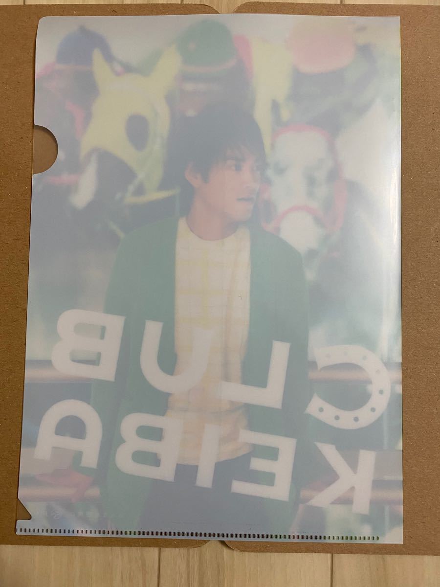 桐谷健太 直筆サイン入りポラ サイン ポラロイド 写真 CLUBKEIBAクリアファイル付き