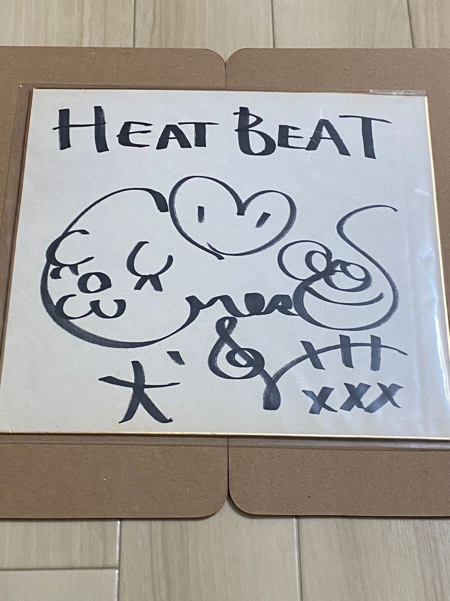 aiko  直筆　サイン　色紙　大阪梅田HEAT BEAT