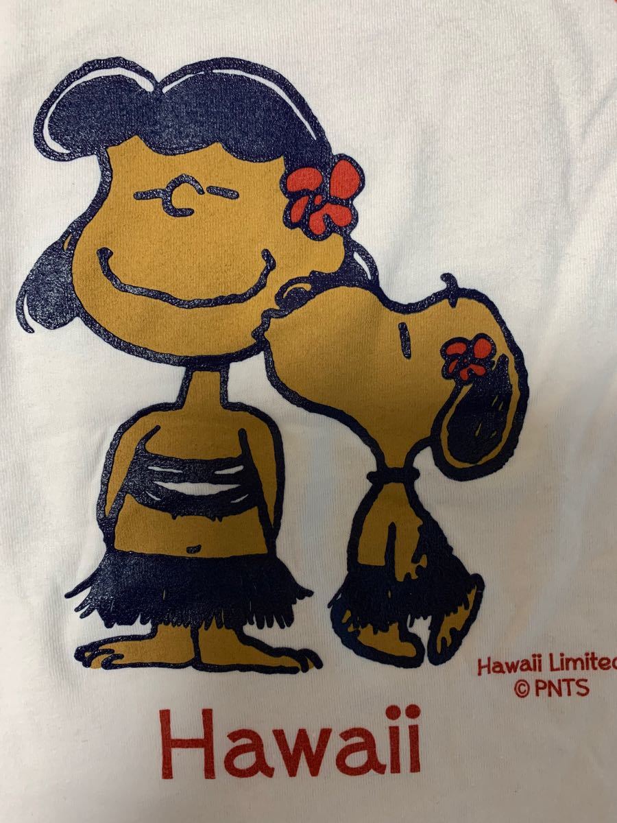 「HONI  KAUA」Tシャツ　サイズ XS ハワイ限定　日焼けスヌーピー 