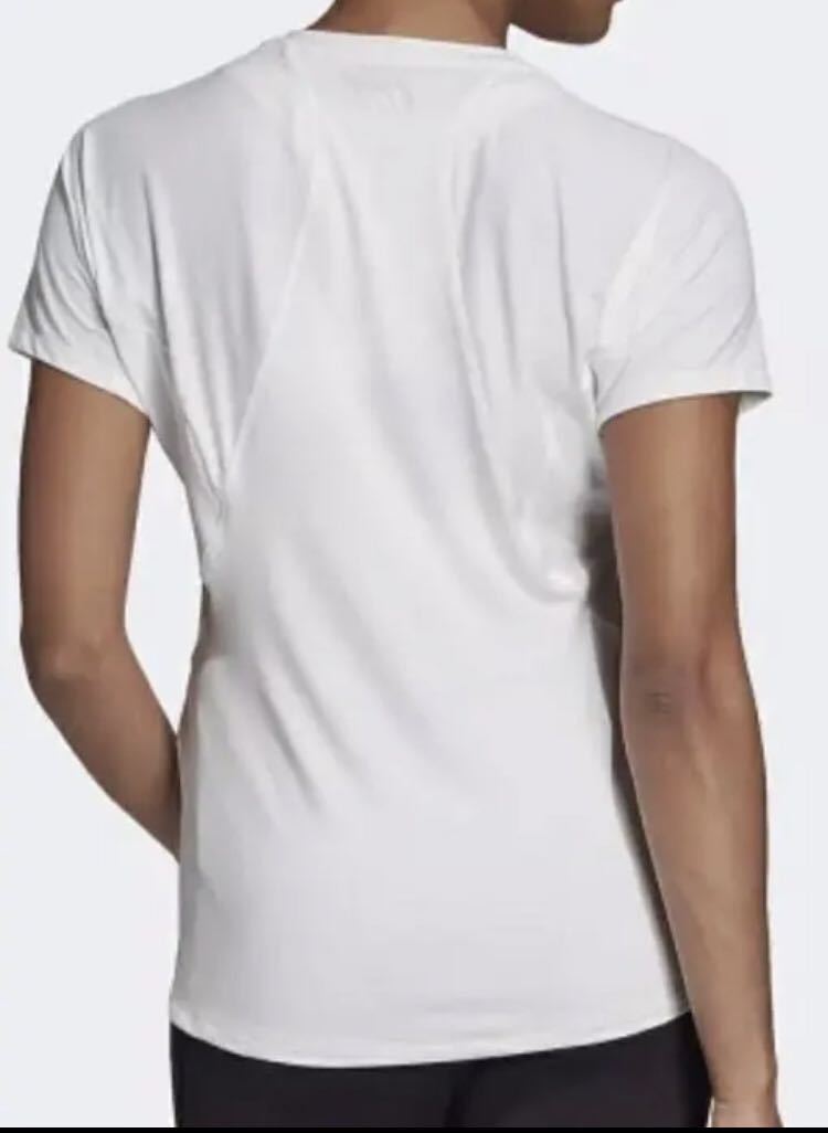 送料無料 新品 adidas W M4T ビッグロゴ トレーニングTシャツ L_画像2