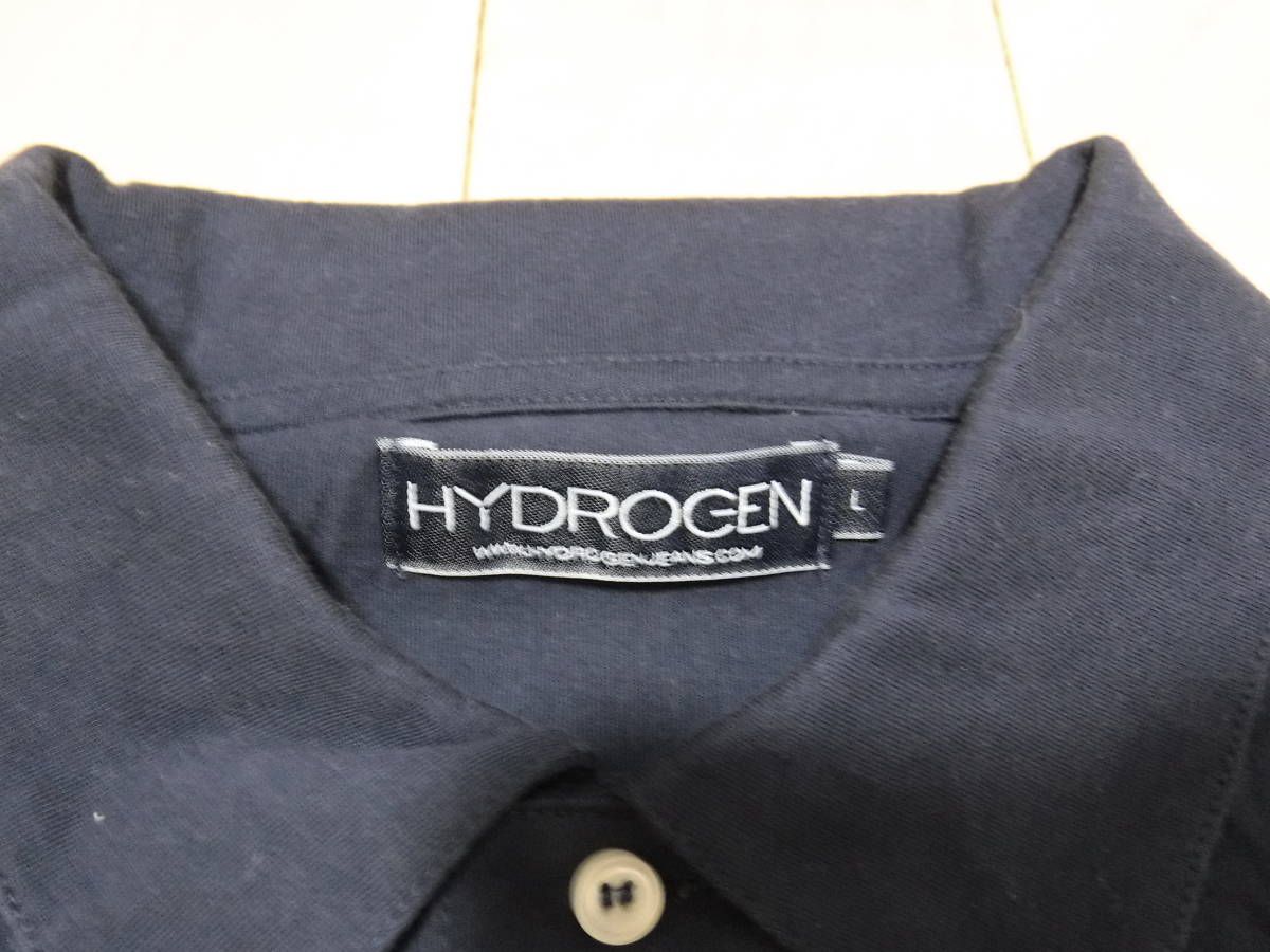 HYDROGEN ハイドロゲン　ポロシャツ　サイズL_画像8