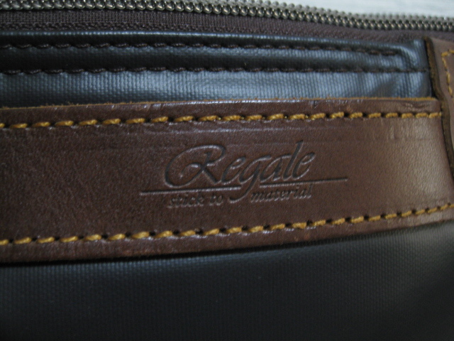 新品 エンドー鞄 regale ビジネスバック ブリーフ　栃木レザー使用　チョコ_画像3