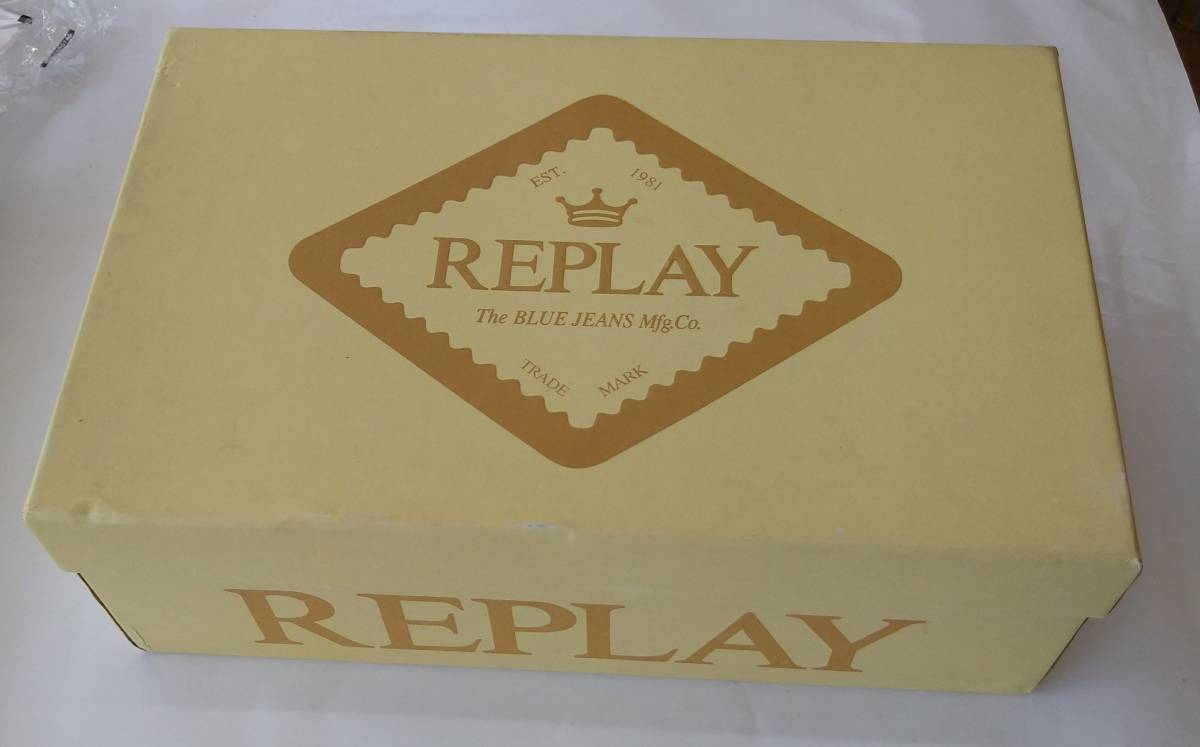 新品 REPLAY（リプレイ）レディースシューズ スニーカー TERRA（ブラウン）24cm_画像5