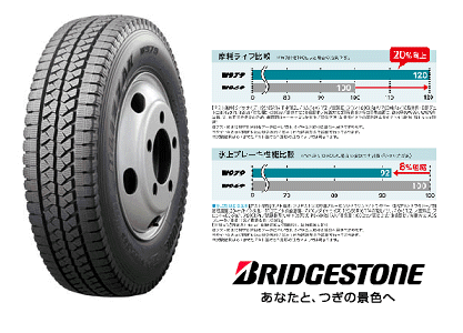 □□BS LT用 ブリザック W979 205/60R17.5 111/109♪205/60/17.5 205-60-17.5 ブリジストン BLIZZAK W979 _画像1