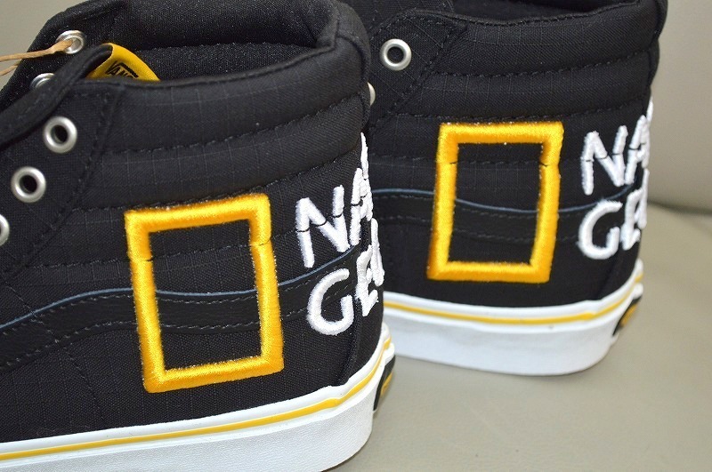 新品未使用 VANS バンズ SK8-HI REISSUE 138 ナショナル ジオグラフィック NATIONAL GEOGRAPHIC コラボ スケートハイ US10 28センチ_画像7