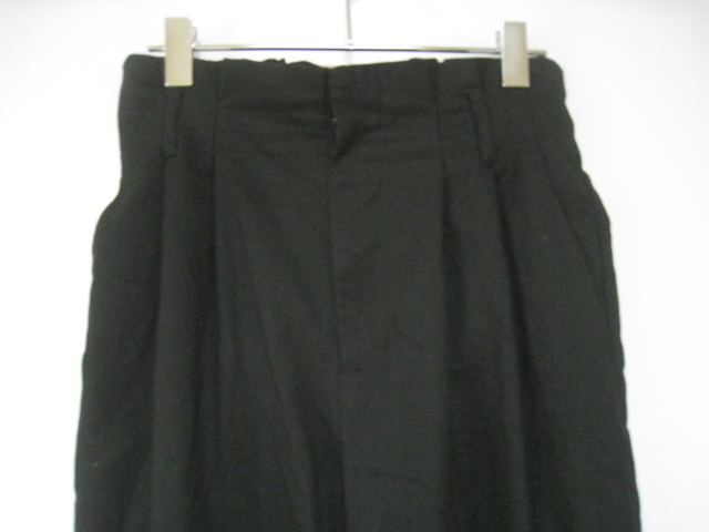 LOWRYS FARM Lowrys Farm bottoms pants black black waist rubber L size simple 
