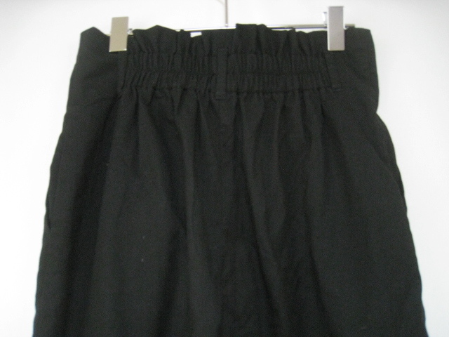 LOWRYS FARM Lowrys Farm bottoms pants black black waist rubber L size simple 