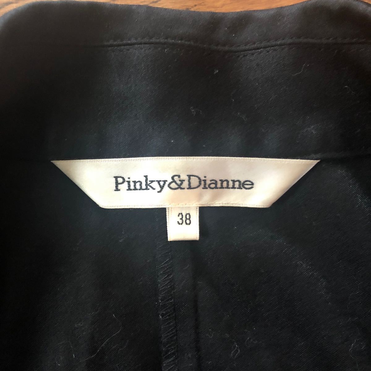 Pinky&Dianne テーラード　ジャケット　黒　38 Mサイズ　美品