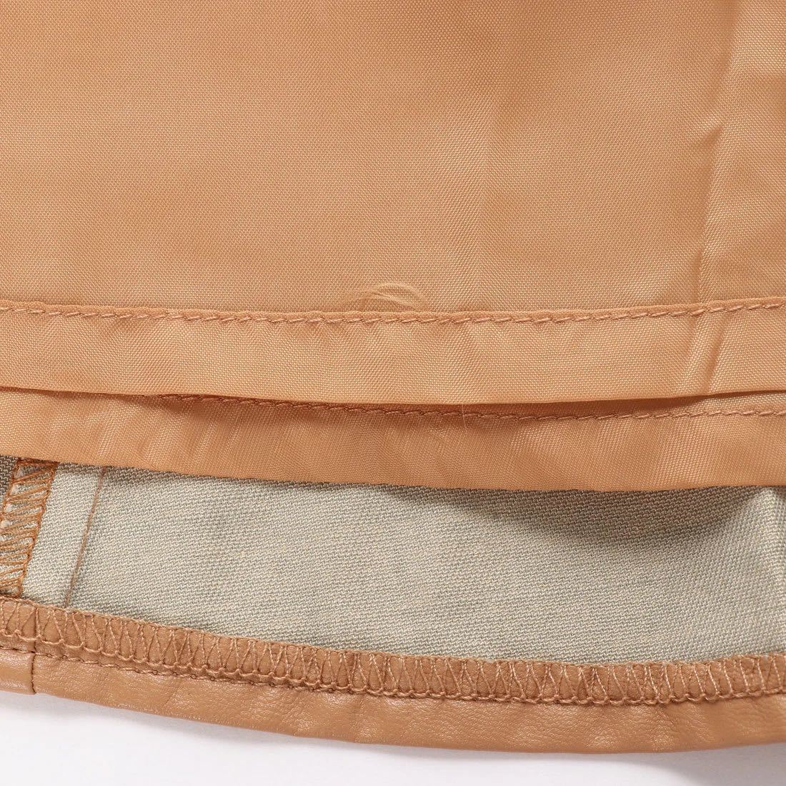 INDEX　フェイクレザーサーキュラースカート　Lサイズ_画像4