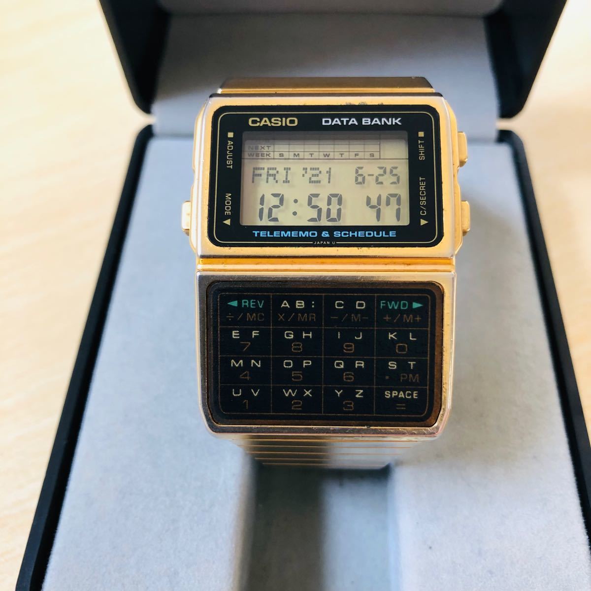 CASIO カシオ データバンクDBCー610 ゴールド 電池交換済|Yahoo CASIO カシオ データバンクDBCー610 ゴールド 電池交換済|Yahoo