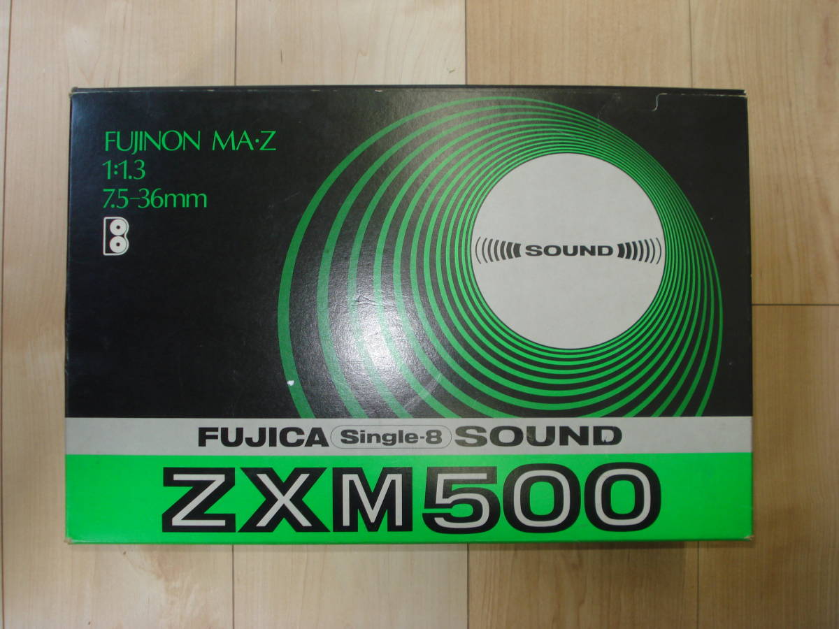 *FUJICA Fuji ka* Single-8 SOUND ZXM500* Junk **