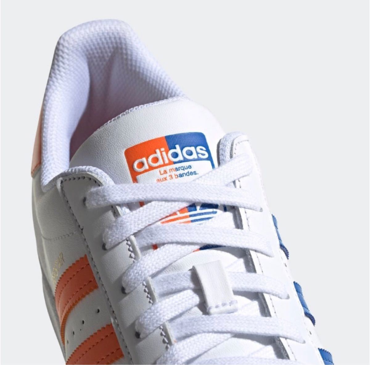 いかがです adidas ダブルカラー 25cmの通販 by Mami's shop