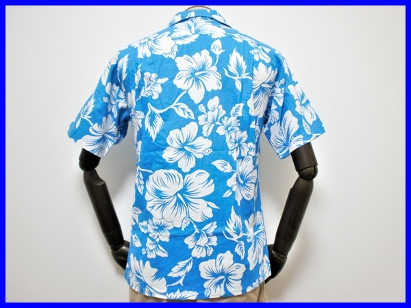 即決 良品 ハワイ製 SUNMARI FASHIONS サンマリ アロハシャツ メンズS