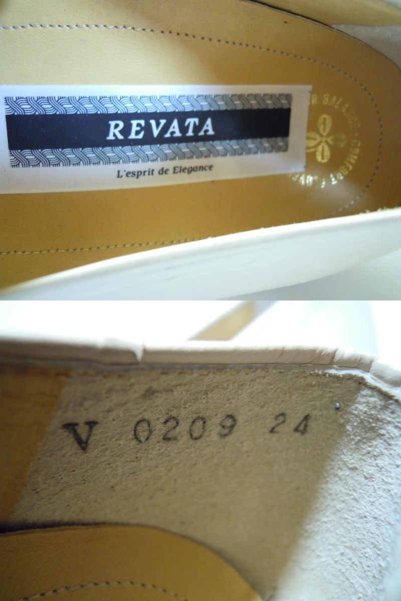 REVATAliva-ta plain pumps size 24.0cmE made in Japan 