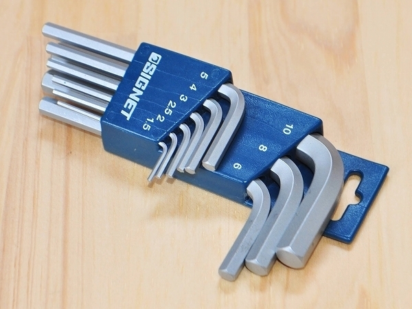 *SIGNETsig net 35009 9PC hex key set *L shape Short hexagonal wrench allen key hex wrench Hexagon 