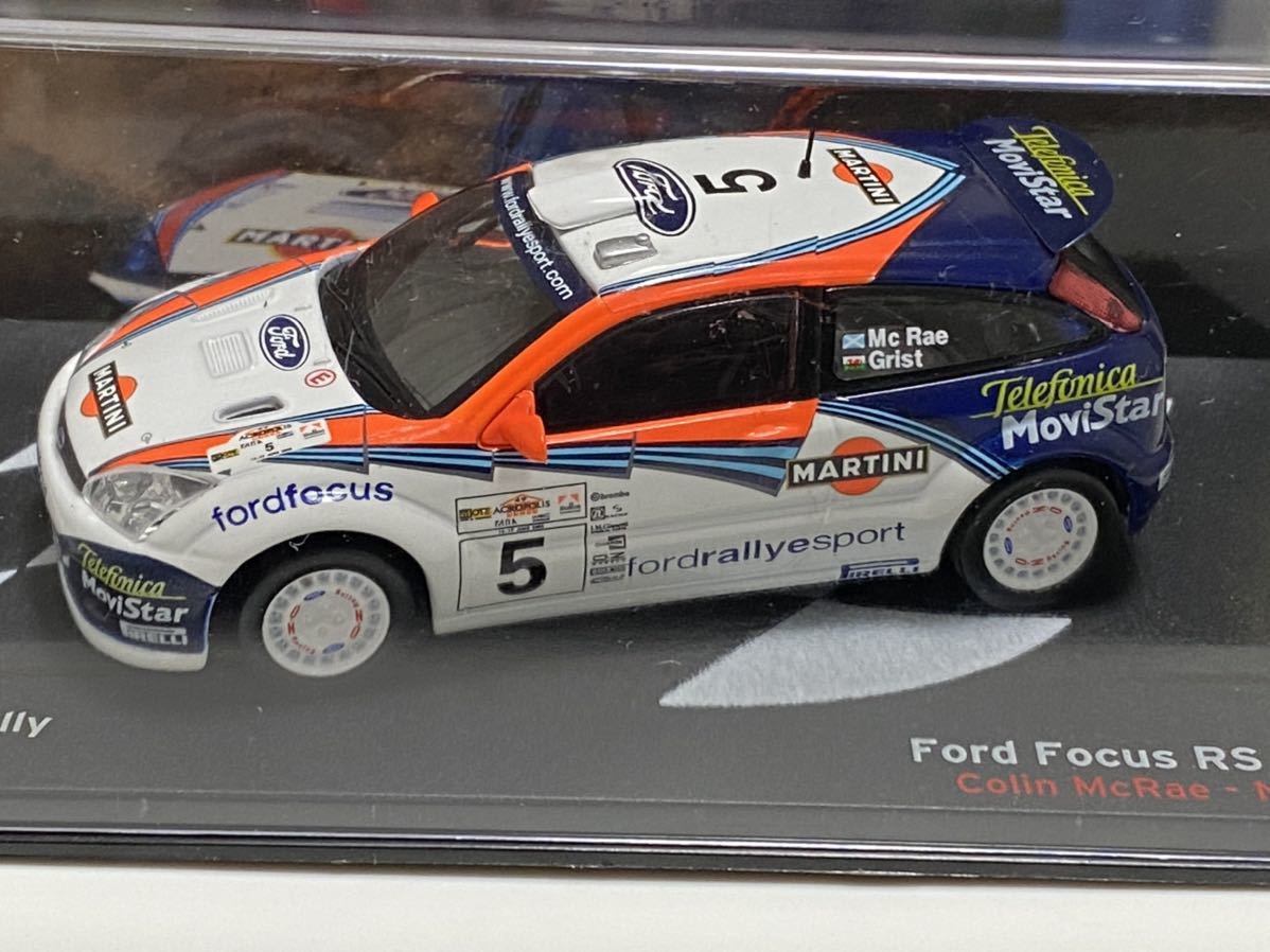 フォード フォーカス RS ミニカー 1/43 WRC Ford_画像2