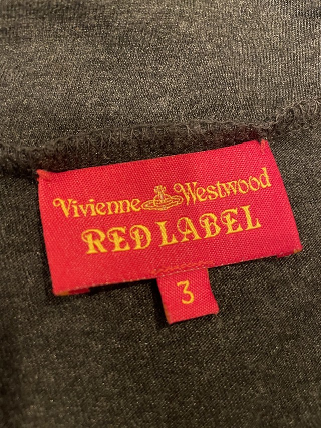 《送料込み》Vivienne Westwood RED LABEL ヴィヴィアンウエストウッド モックネック カットソー ロンT 長袖 トップス ブラック レディース