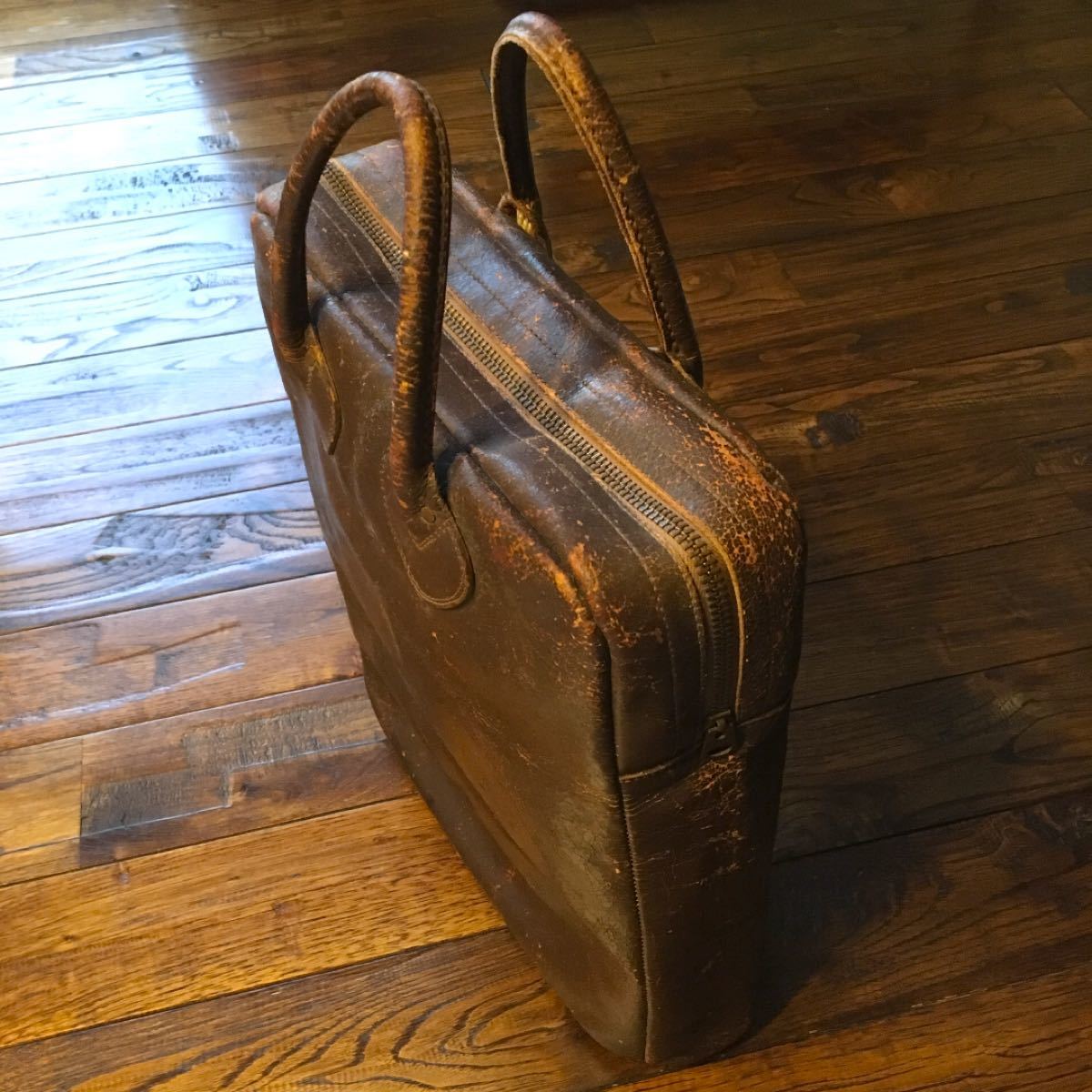 超レア!50's 黒タグ 筆記体 L.L.Bean オールレザー トートバッグ www