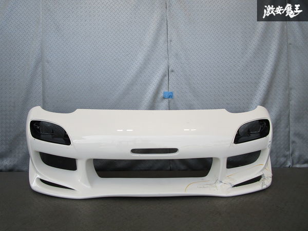 ^ selling out FEED wistaria rice field engineer ring FD3S RX-7 RX7 front bumper front bumper latter term winker for FRP made aero white series translation have 