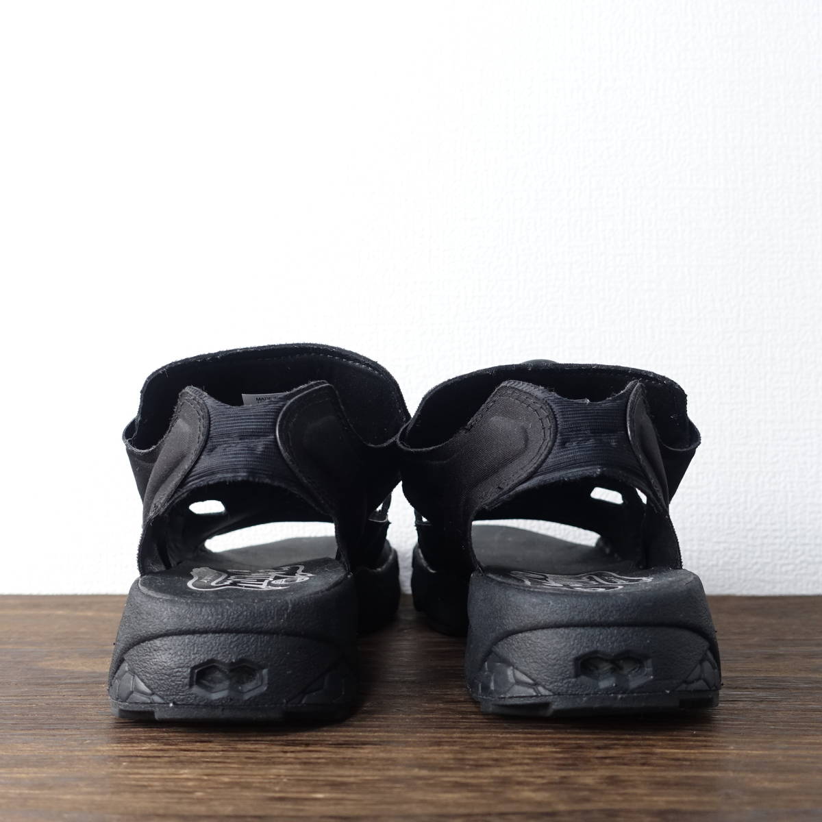 USED*Reebok/リーボック/23ｃｍ/INSTAPUMPサンダル/ブラック/黒定価16,000円_画像6