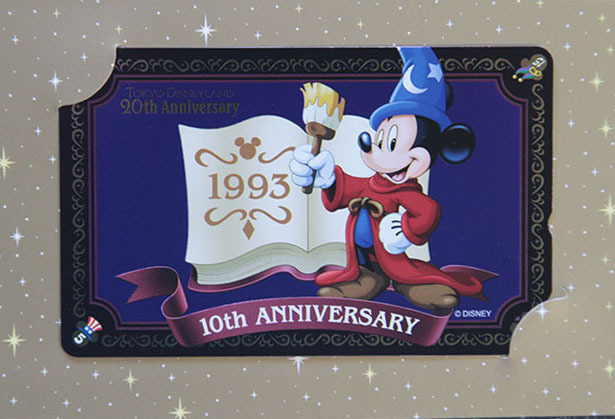 未使用　東京ディズニーランド 20周年記念 テレホンカード 50度数 6枚セット Tokyo Disneyland 20th Anniversary_画像6